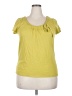Merona Yellow Short Sleeve Top Size XXL - photo 1