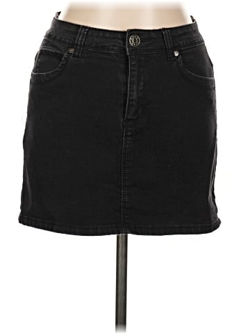 GoGo Star Denim Skirt (view 1)