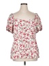 Torrid Pink Short Sleeve Blouse Size 2X Plus (2) - photo 1