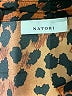 Natori Animal Print Orange Long Sleeve Blouse Size 0X (estimated) - photo 7