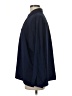 Topshop 100% Polyester Solid Blue Long Sleeve Blouse Size 8 - photo 5