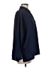 Topshop 100% Polyester Solid Blue Long Sleeve Blouse Size 8 - photo 4