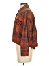 BDG 100% Cotton Plaid Brown Long Sleeve Button-Down Shirt Size S - photo 5