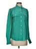 J.Crew Green Long Sleeve Button-Down Shirt Size 4 - photo 1