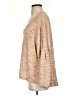 Free People Metallic Tan Pullover Sweater Size S - photo 5