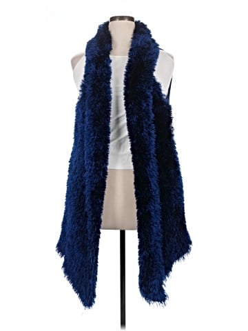 One World Faux Fur Vest (view 1)