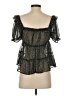 Mi ami Black 3/4 Sleeve Blouse Size XS - photo 2