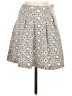 H&M Argyle Gray Casual Skirt Size 4 - photo 1