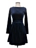 Boden Solid Blue Casual Dress Size 2 (petite) - photo 1