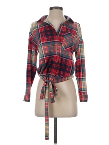 Polly & Esther Long Sleeve Blouse (view 1)