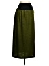 Unbranded Solid Green Casual Skirt Size S (estimated) - photo 2