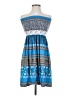 Unbranded Paisley Blue Casual Dress Size S - photo 1