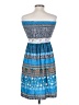 Unbranded Paisley Blue Casual Dress Size S - photo 2