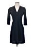 Tahari Solid Black Casual Dress Size P (petite) - photo 1