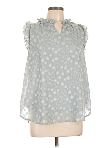 Umgee Sleeveless Blouse (view 1)