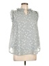 Umgee Gray Sleeveless Blouse Size L - photo 1