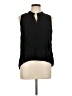 The Limited Black Sleeveless Button-Down Shirt Size L - photo 1