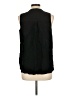 The Limited Black Sleeveless Button-Down Shirt Size L - photo 2
