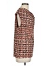 Anne Klein Tweed Brown Sleeveless Blouse Size L - photo 4