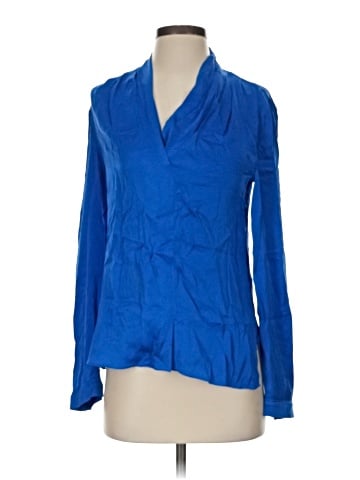 Kobi Halperin Long Sleeve Silk Top (view 1)
