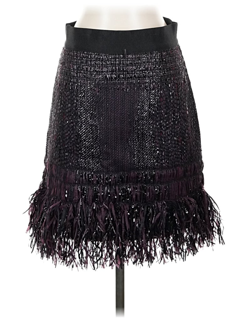 Pre-owned Milly Formal Skirt In Black