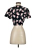 Unbranded 100% Polyester Black Short Sleeve Blouse Size S - photo 2