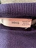 MNG Blue Pullover Sweater Size XXS - photo 7