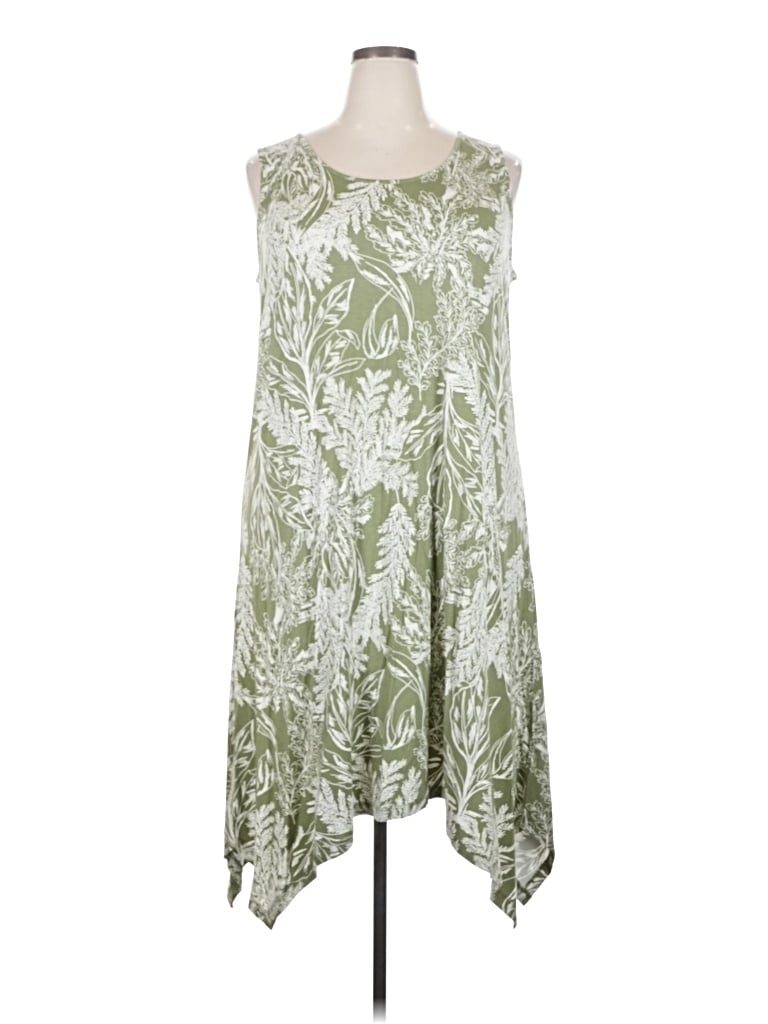 Pre-owned Tahari Casual Dress In Green