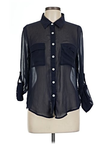 About A Girl 3/4 Sleeve Blouse (view 1)