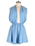 Shein Solid Blue Romper Size 4 - photo 1