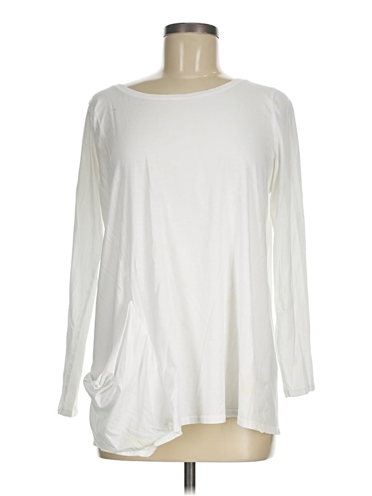 Pre-owned Purejill Long Sleeve T-shirt In Ivory