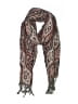 Unbranded 100% Acrylic Paisley Brown Tan Scarf One size - photo 1