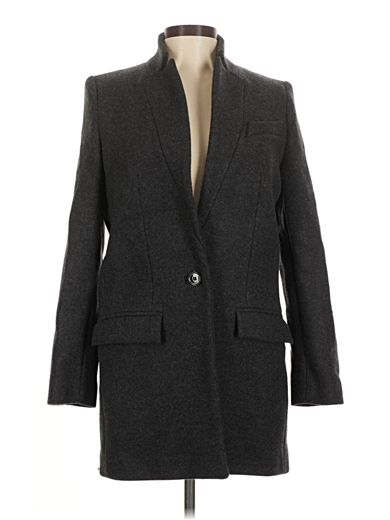 Pre-owned Iro Wool Coat In Gray