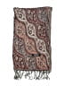 Unbranded 100% Acrylic Paisley Brown Tan Scarf One size - photo 2