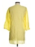 Mirror Image 100% Cotton Yellow 3/4 Sleeve Blouse Size S - photo 2