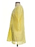 Mirror Image 100% Cotton Yellow 3/4 Sleeve Blouse Size S - photo 5