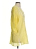 Mirror Image 100% Cotton Yellow 3/4 Sleeve Blouse Size S - photo 4