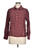 Faherty Plaid Red Long Sleeve Button-Down Shirt Size L - photo 1