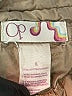 Op Solid Tan Khaki Shorts Size 11 - photo 3