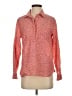 Gap 100% Cotton Orange Long Sleeve Blouse Size S - photo 1