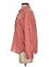 Gap 100% Cotton Orange Long Sleeve Blouse Size S - photo 5