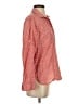 Gap 100% Cotton Orange Long Sleeve Blouse Size S - photo 4