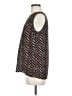 Kasper 100% Polyester Black Sleeveless Blouse Size M - photo 5