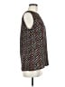 Kasper 100% Polyester Black Sleeveless Blouse Size M - photo 4