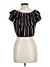 Unbranded Black Short Sleeve Top Size L - photo 2