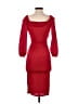 PrettyLittleThing Red Cocktail Dress Size 2 - photo 2