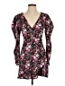Forever 21 100% Polyester Floral Black Cocktail Dress Size S - photo 1