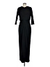 Unbranded Solid Black Casual Dress Size 8 - photo 2