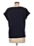 Van Heusen 100% Polyester Stripes Silver Short Sleeve T-Shirt Size M - photo 2