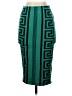 ASOS Graphic Green Formal Skirt Size 4 - photo 1